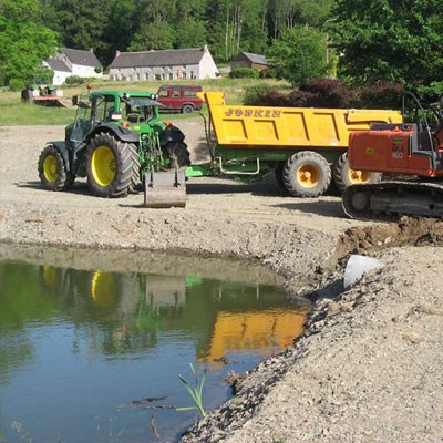 Création d’étang: faire créer un étang ou une mare par Teragy